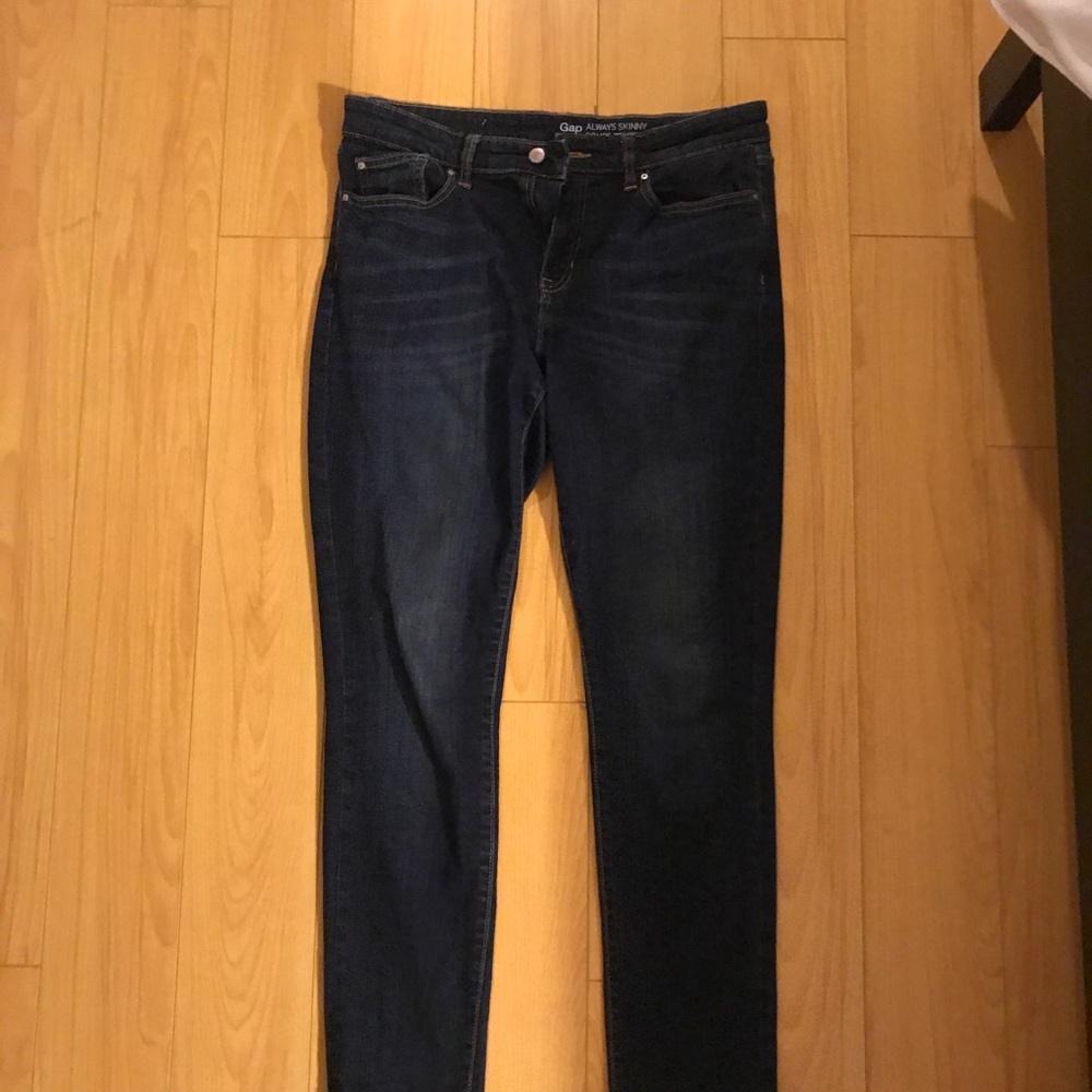 GAP Always Skinny jeans Dark rinse indigo